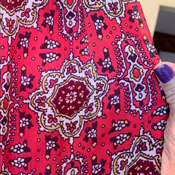 HOLLISTER FLORAL SKIRT SZ SM - Picture 2 of 5